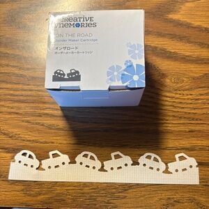 Creative Memories Border Maker Punch On the Road Again
